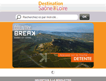 Tablet Screenshot of bourgogne-du-sud.com